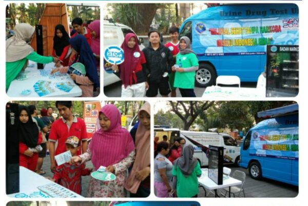 DISEMINASI INFORMASI P4GN KEPADA WARGA SIDOARJO DALAM RANGKA CAR FREE DAY