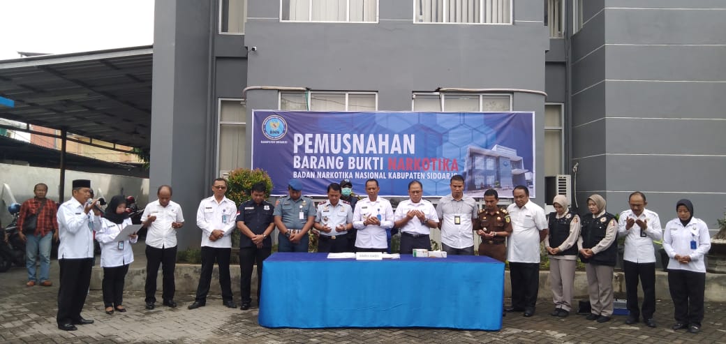 Pemusnahan Barang Bukti