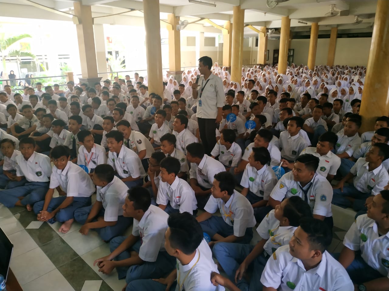 Sosialisasi dalam Rangka MPLS-PDB di SMA Al-Islam Krian Sosialisasi dalam Rangka MPLS-PDB di SMA Al-Islam Krian