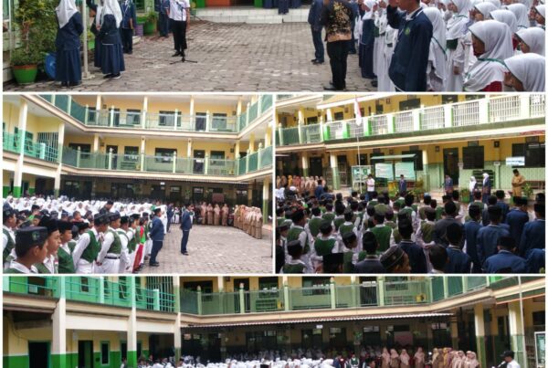 DISEMINASI INFORMASI P4GN MELALUI PETUGAS INSPEKTUR UPACARA DI SMP AL AHMAD