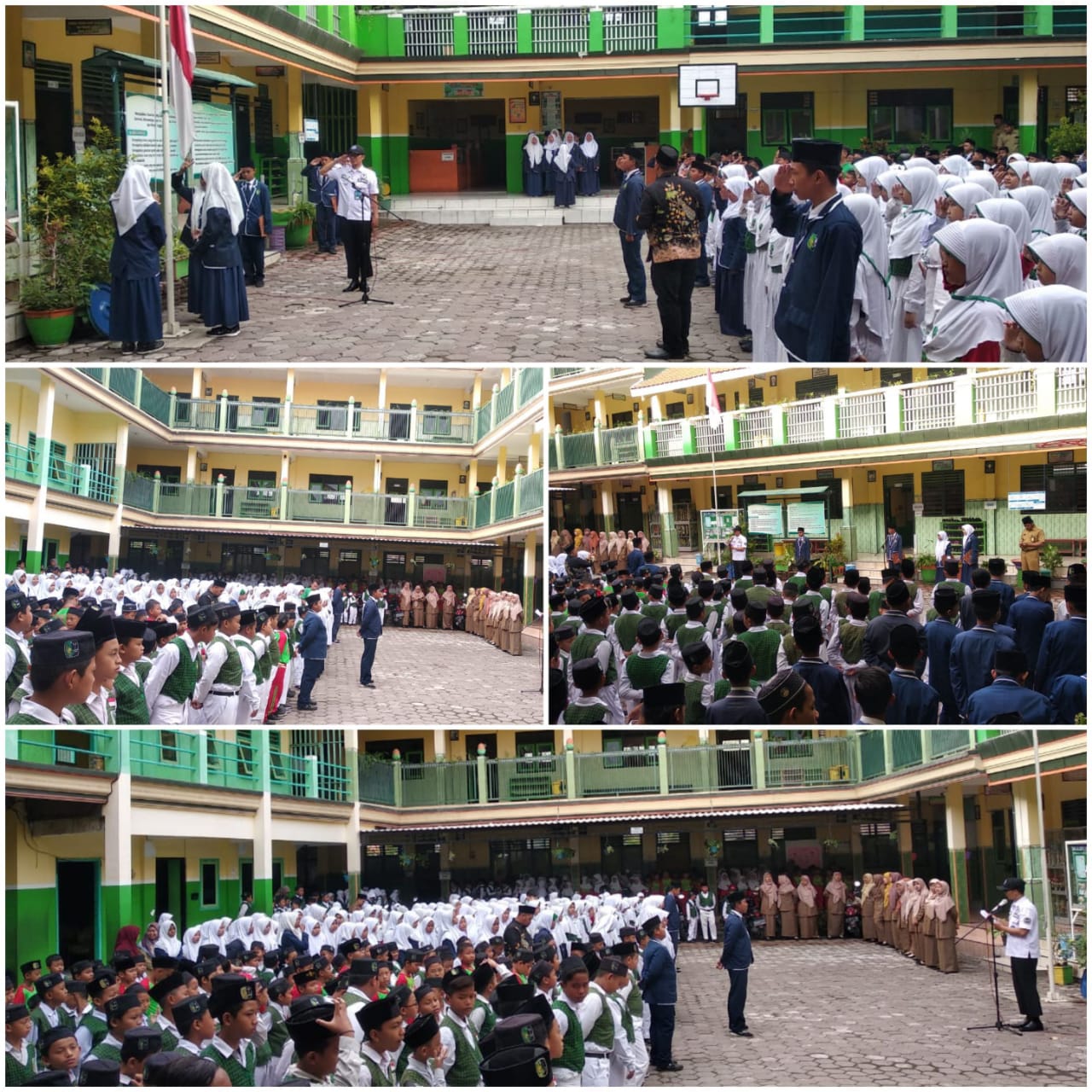 DISEMINASI INFORMASI P4GN MELALUI PETUGAS INSPEKTUR UPACARA DI SMP AL AHMAD DISEMINASI INFORMASI P4GN MELALUI PETUGAS INSPEKTUR UPACARA DI SMP AL AHMAD