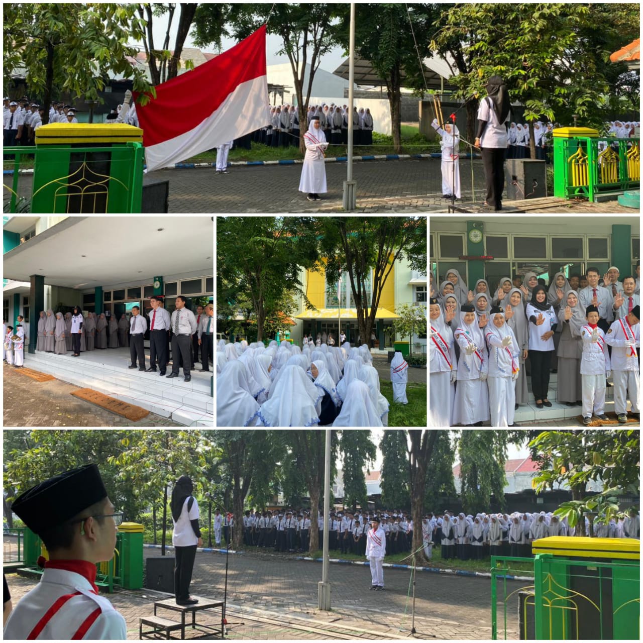 DISEMINASI INFORMASI P4GN MELALUI PETUGAS INSPEKTUR UPACARA DI SMP AL FALAH DELTASARI, SIDOARJO DISEMINASI INFORMASI P4GN MELALUI PETUGAS INSPEKTUR UPACARA DI SMP AL FALAH DELTASARI, SIDOARJO