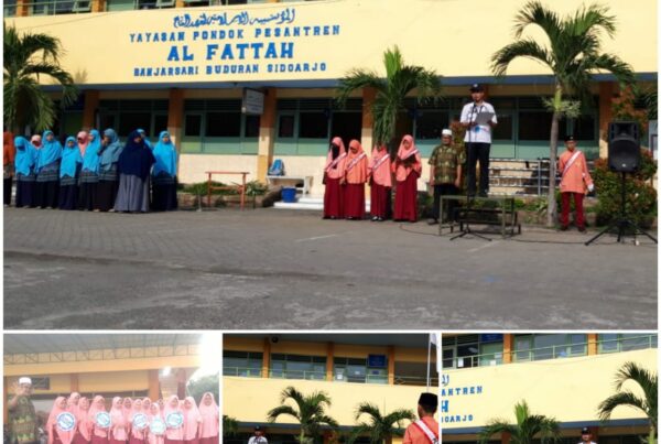 DISEMINASI INFORMASI P4GN MELALUI PETUGAS INSPEKTUR UPACARA DI SMP AL FATTAH BUDURAN, SIDOARJO DISEMINASI INFORMASI P4GN MELALUI PETUGAS INSPEKTUR UPACARA DI SMP AL FATTAH BUDURAN, SIDOARJO