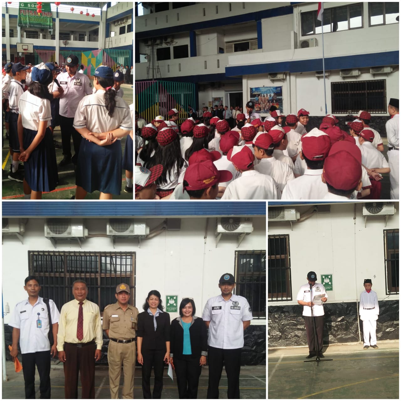 DISEMINASI INFORMASI P4GN MELALUI PETUGAS INSPEKTUR UPACARA DI SMP ANUGERAH BUDURAN, SIDOARJO DISEMINASI INFORMASI P4GN MELALUI PETUGAS INSPEKTUR UPACARA DI SMP ANUGERAH BUDURAN, SIDOARJO