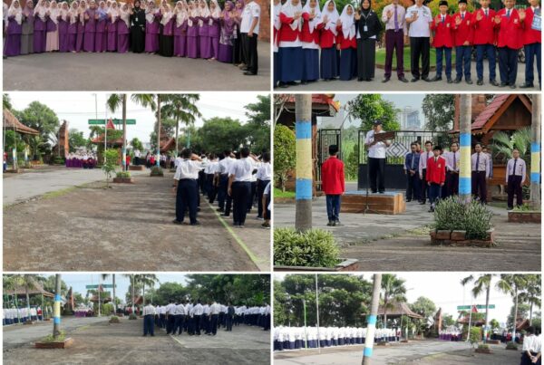 DISEMINASI INFORMASI P4GN MELALUI PETUGAS INSPEKTUR UPACARA DI SMP BILINGUAL KRIAN
