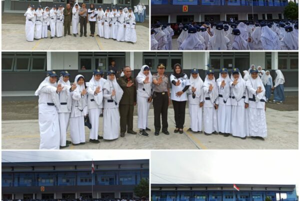 DISEMINASI INFORMASI P4GN MELALUI PETUGAS INSPEKTUR UPACARA DI SMP MUHAMMADIYAH 6 KRIAN