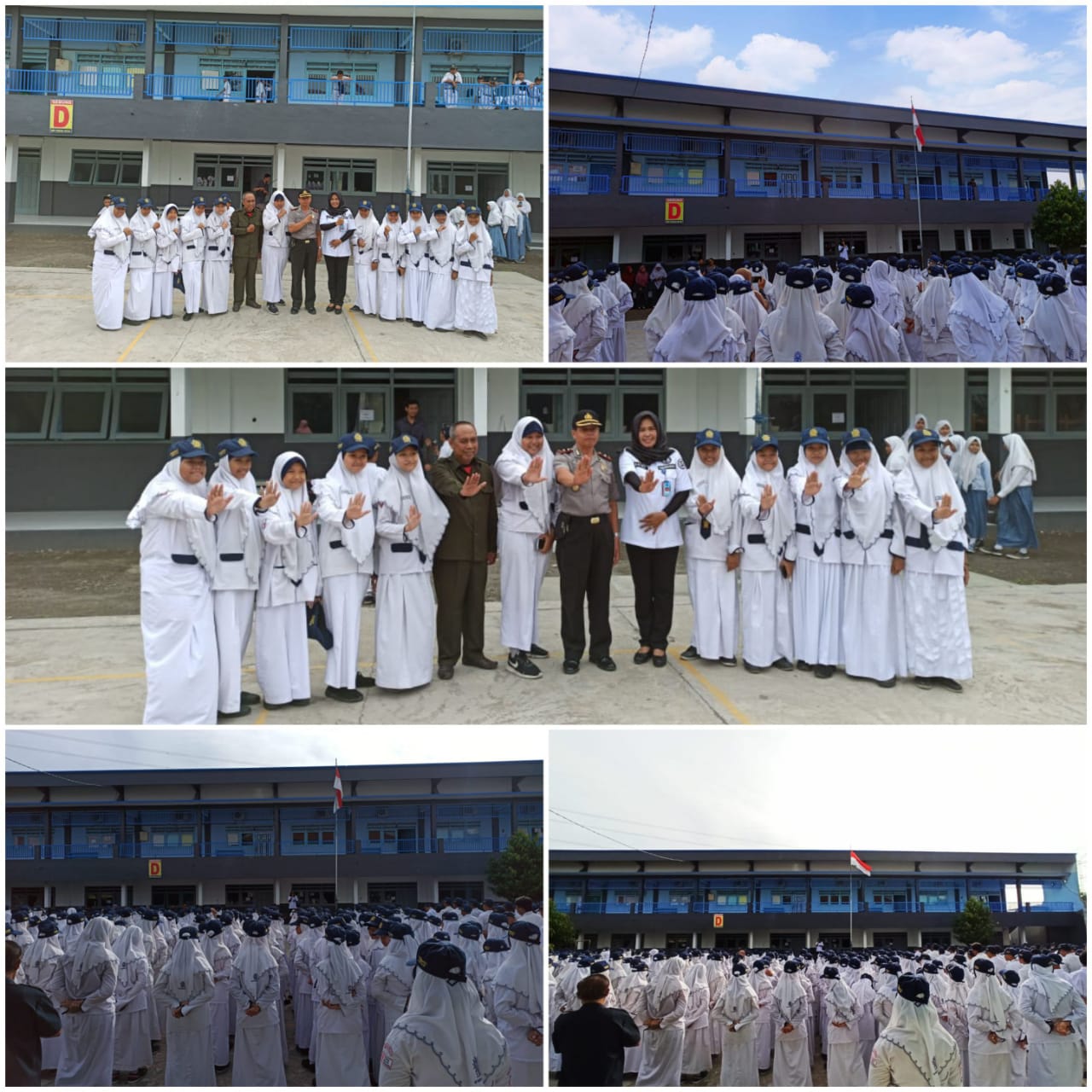 DISEMINASI INFORMASI P4GN MELALUI PETUGAS INSPEKTUR UPACARA DI SMP MUHAMMADIYAH 6 KRIAN DISEMINASI INFORMASI P4GN MELALUI PETUGAS INSPEKTUR UPACARA DI SMP MUHAMMADIYAH 6 KRIAN