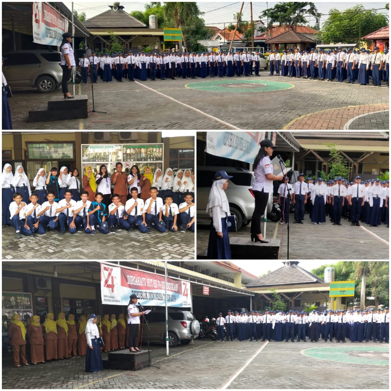 DISEMINASI INFORMASI P4GN MELALUI PETUGAS INSPEKTUR UPACARA DI SMP NUSANTARA KRIAN DISEMINASI INFORMASI P4GN MELALUI PETUGAS INSPEKTUR UPACARA DI SMP NUSANTARA KRIAN