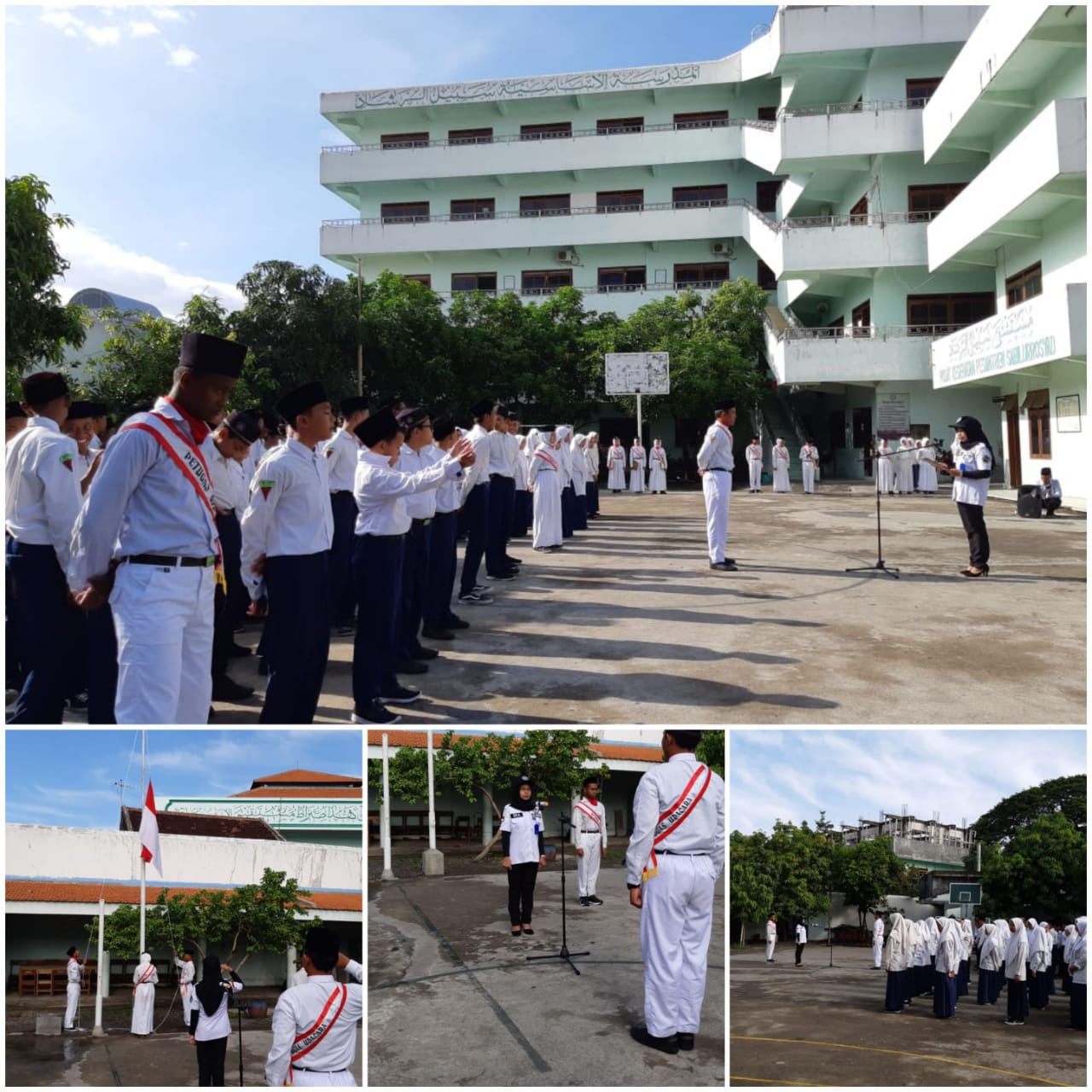 DISEMINASI INFORMASI P4GN MELALUI PETUGAS INSPEKTUR UPACARA DI SMP SABILULROSYAD SIDOARJO DISEMINASI INFORMASI P4GN MELALUI PETUGAS INSPEKTUR UPACARA DI SMP SABILULROSYAD SIDOARJO