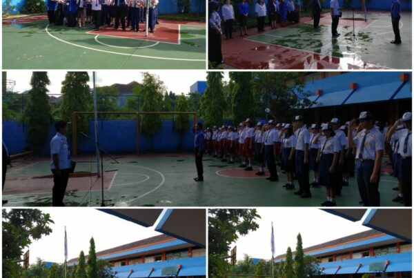 DISEMINASI INFORMASI P4GN MELALUI PETUGAS INSPEKTUR UPACARA DI SMP WIDYA WIYATA SIDOARJO