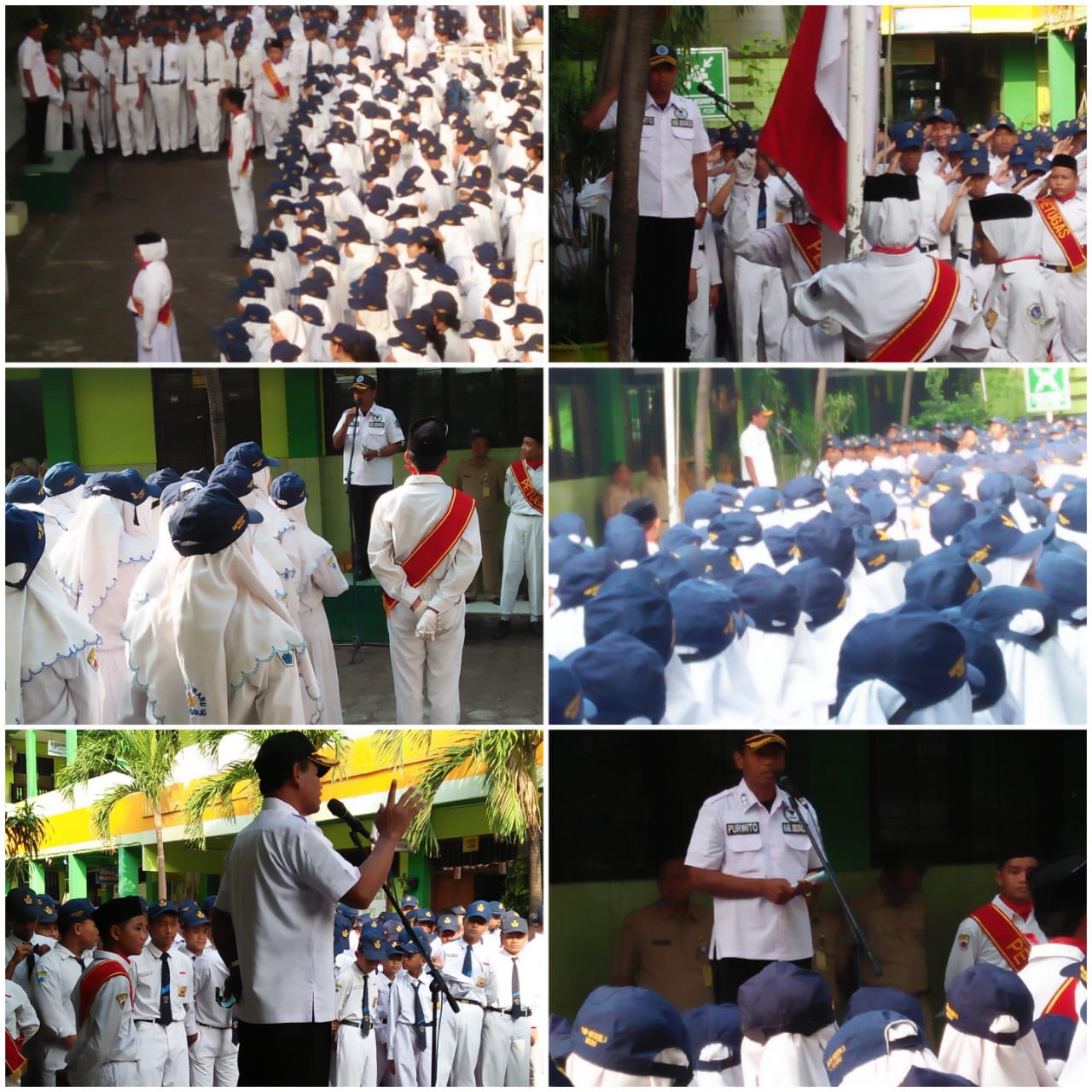 DISEMINASI INFORMASI P4GN MELALUI PETUGAS INSPEKTUR UPACARA DI SMP NEGERI 3 WARU, SIDOARJO DISEMINASI INFORMASI P4GN MELALUI PETUGAS INSPEKTUR UPACARA DI SMP NEGERI 3 WARU, SIDOARJO