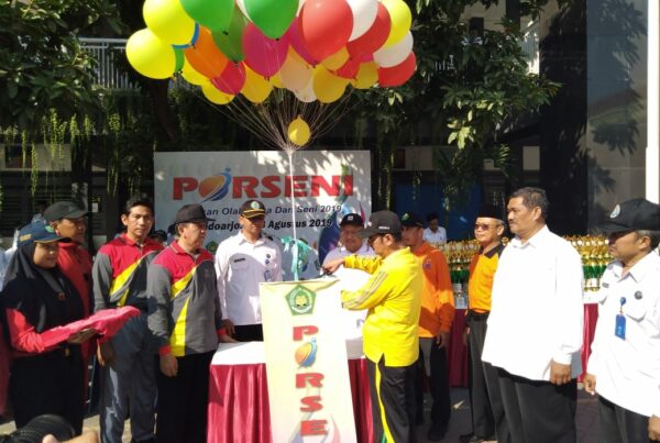 PEMBUKAAN PORSENI SE-KKM (KELOMPOK KERJA MADRASAH) SIDOARJO