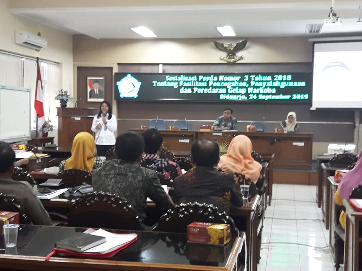 SOSIALISASI PERDA DI SEKRETARIAT DAERAH KABUPATEN SIDOARJO SOSIALISASI PERDA DI SEKRETARIAT DAERAH KABUPATEN SIDOARJO