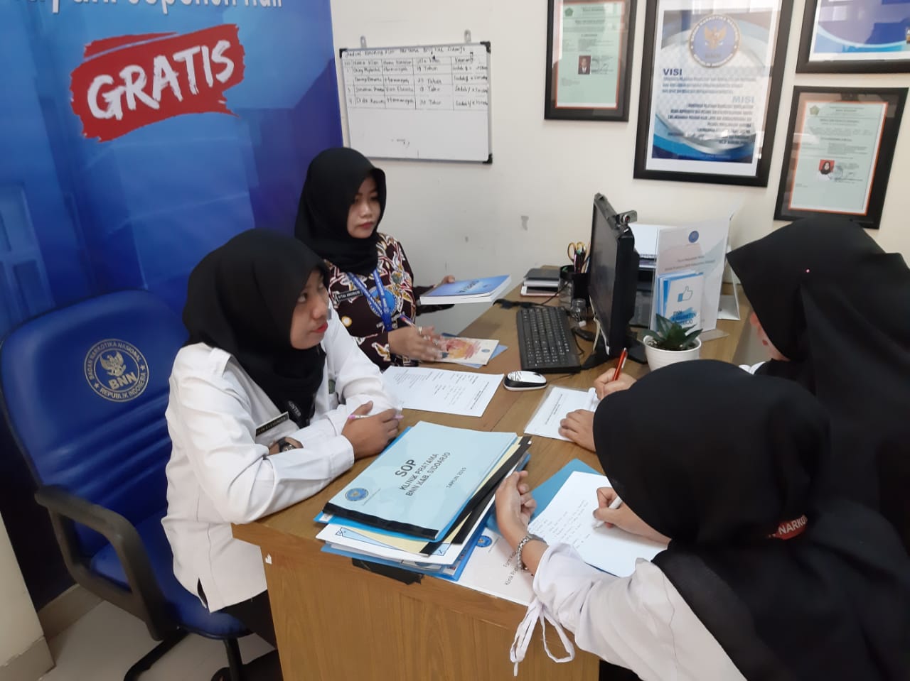 PENILAIAN INSTRUMEN LAYANAN REHABILITASI DI KLINIK PRATAMA BNNK SIDOARJO PENILAIAN INSTRUMEN LAYANAN REHABILITASI DI KLINIK PRATAMA BNNK SIDOARJO