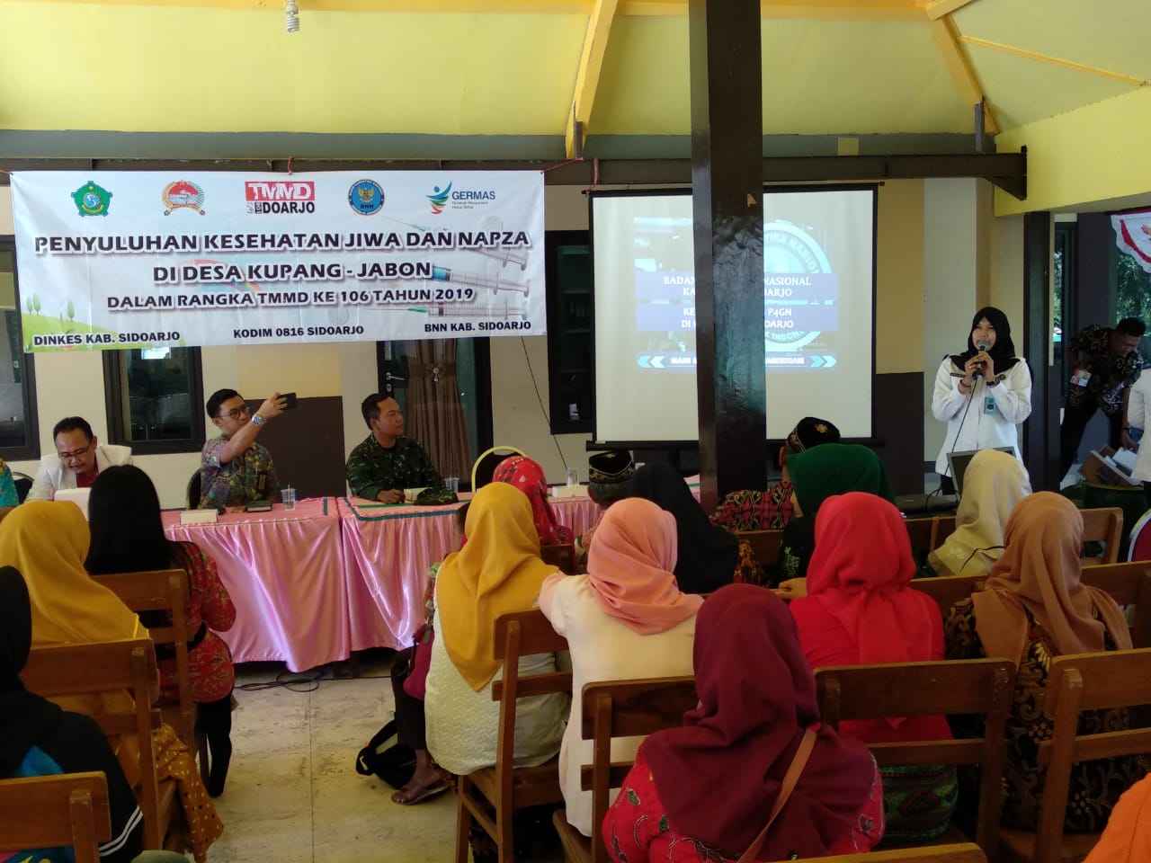 DISEMINASI INFORMASI P4GN MELALUI SOSIALISASI KEPADA MASYARAKAT DESA KUPANG KEC. JABON DISEMINASI INFORMASI P4GN MELALUI SOSIALISASI KEPADA MASYARAKAT DESA KUPANG KEC. JABON