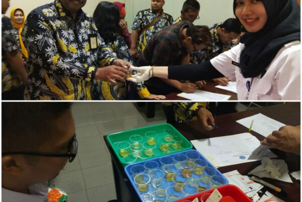 PEMBERDAYAAN MASYARAKAT ANTI NARKOBA MELALUI TES URINE DI BAKESBANGPOL KAB. SIDOARJO