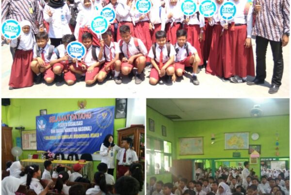 SOSIALISASI BAHAYA NARKOBA BAGI PELAJAR DI SDN TEBEL KEC. GEDANGAN KABUPATEN SIDOARJO