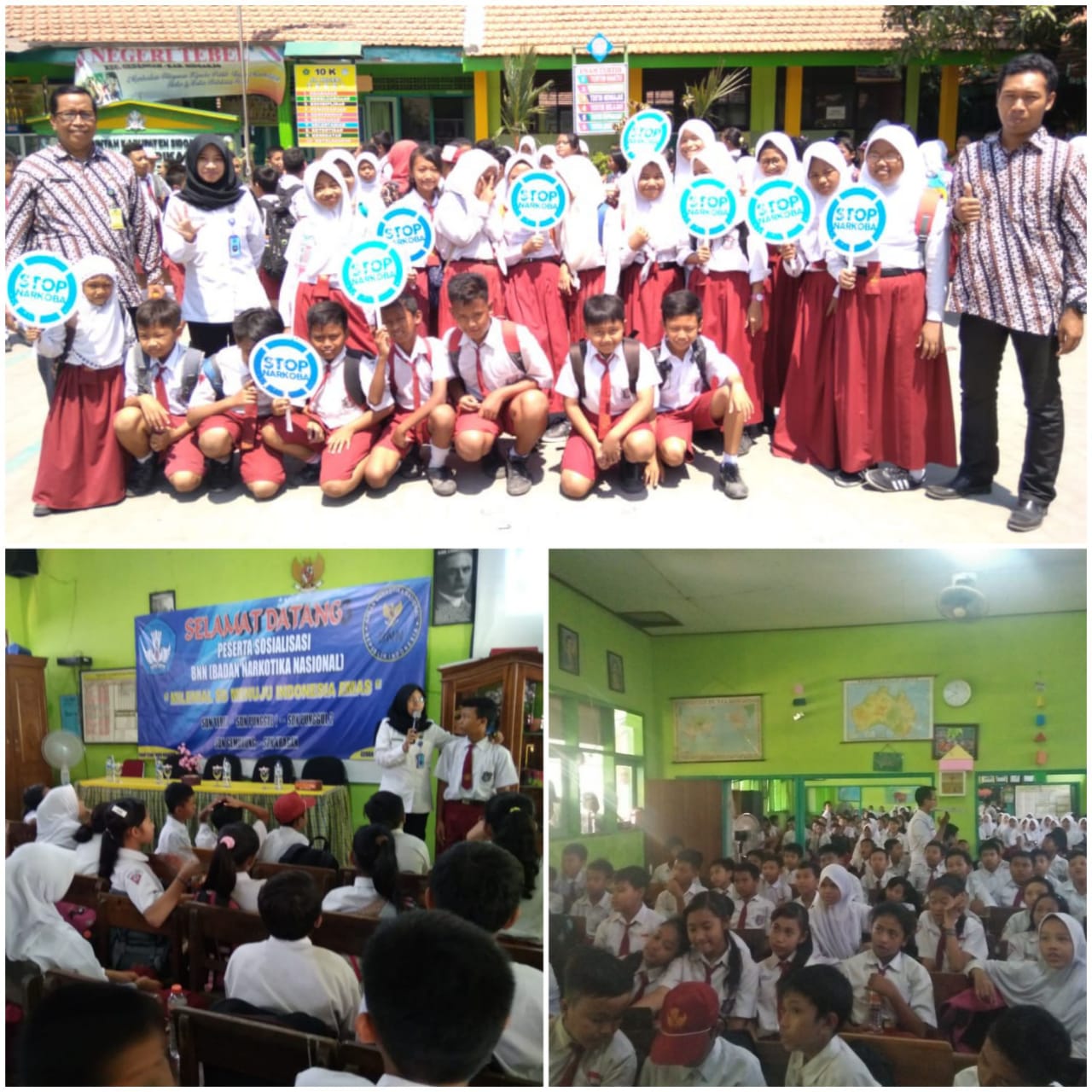 SOSIALISASI BAHAYA NARKOBA BAGI PELAJAR DI SDN TEBEL KEC. GEDANGAN KABUPATEN SIDOARJO SOSIALISASI BAHAYA NARKOBA BAGI PELAJAR DI SDN TEBEL KEC. GEDANGAN KABUPATEN SIDOARJO