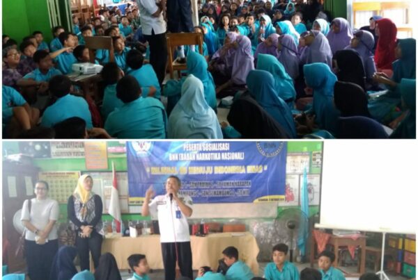 SOSIALISASI BAHAYA NARKOBA BAGI PELAJAR DI SDN SAWOTRATAP KEC. GEDANGAN KABUPATEN SIDOARJO
