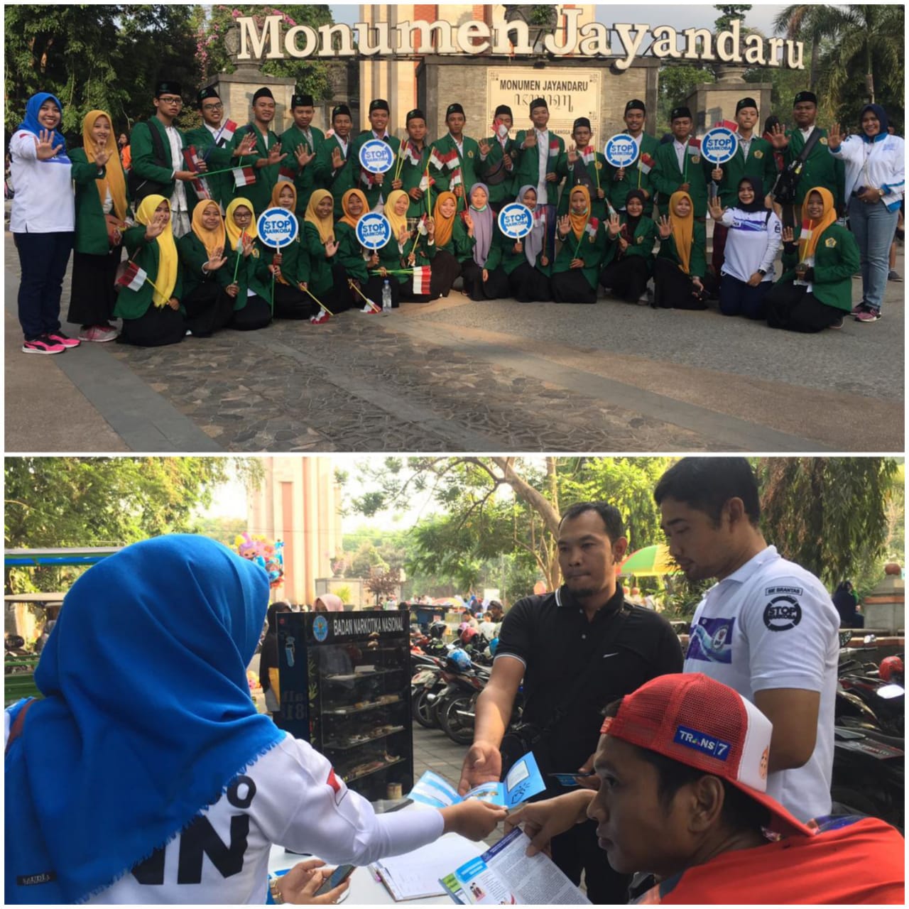 DISEMINASI INFORMASI P4GN KEPADA WARGA SIDOARJO DALAM RANGKA CAR FREE DAY DISEMINASI INFORMASI P4GN KEPADA WARGA SIDOARJO DALAM RANGKA CAR FREE DAY