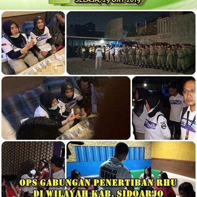 OPERASI GABUNGAN PENERTIBAN REKEREASI HIURAN UMUM (RHU)