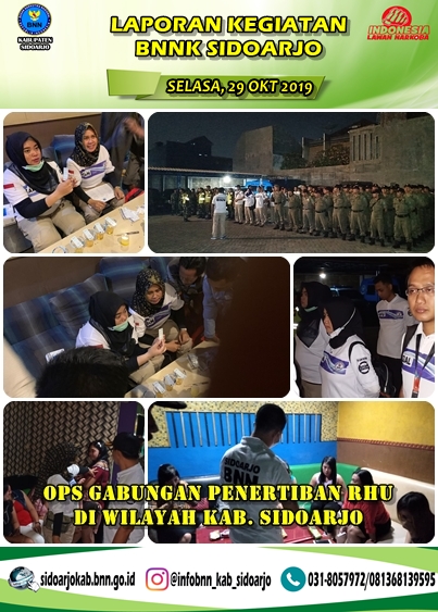 OPERASI GABUNGAN PENERTIBAN REKEREASI HIURAN UMUM (RHU) OPERASI GABUNGAN PENERTIBAN REKEREASI HIURAN UMUM (RHU)