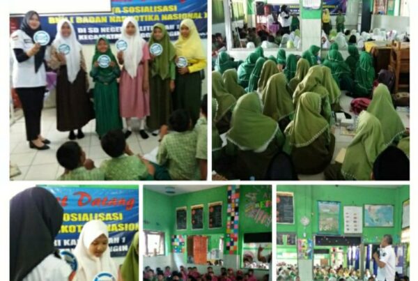 SOSIALISASI BAHAYA NARKOBA BAGI PELAJAR DI SDN KALITENGAH 1 KEC. TANGGULANGIN KABUPATEN SIDOARJO
