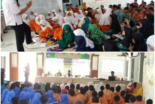 SOSIALISASI BAHAYA NARKOBA BAGI PELAJAR DI GEMPOLSARI KEC. TANGGULANGIN KABUPATEN SIDOARJO