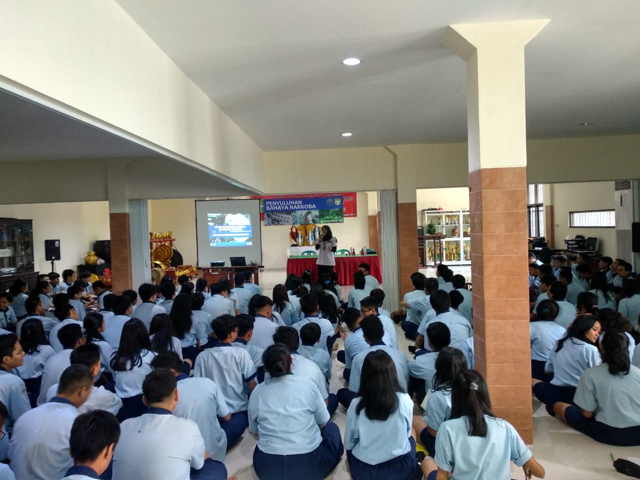 DISEMINASI INFORMASI P4GN MELALUI TATAP MUKA DI SMAK UNTUNG SUROPATI SIDOARJO DISEMINASI INFORMASI P4GN MELALUI TATAP MUKA DI SMAK UNTUNG SUROPATI SIDOARJO