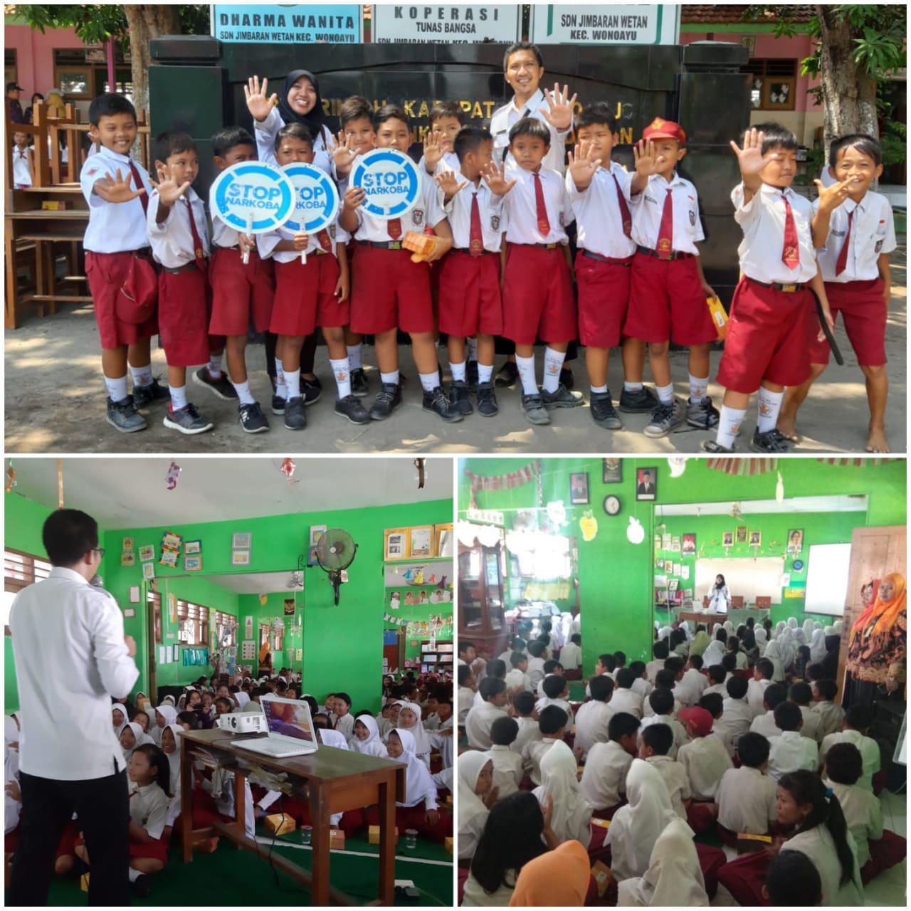 DISEMINASI INFORMASI P4GN MELALUI TATAP MUKA KEPADA PELAJAR SDN JIMBARAN WETAN KEC. WONOAYU KAB. SIDOARJO DISEMINASI INFORMASI P4GN MELALUI TATAP MUKA KEPADA PELAJAR SDN JIMBARAN WETAN KEC. WONOAYU KAB. SIDOARJO