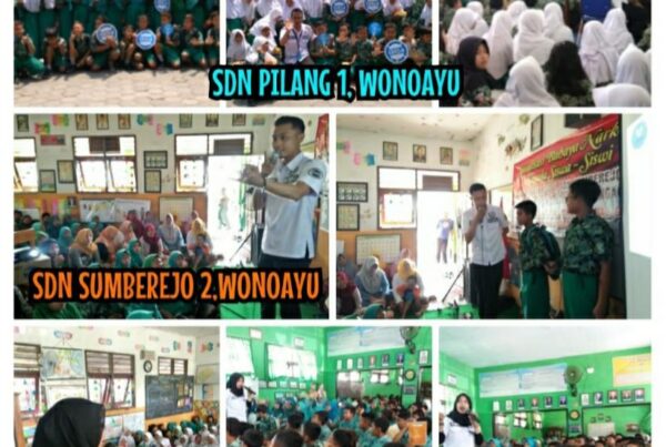 DISEMINASI INFORMASI P4GN MELALUI TATAP MUKA KEPADA PELAJAR KEC. WONOAYU DAN KEC. KREMBUNG KAB. SIDOARJO DISEMINASI INFORMASI P4GN MELALUI TATAP MUKA KEPADA PELAJAR KEC. WONOAYU DAN KEC. KREMBUNG KAB. SIDOARJO