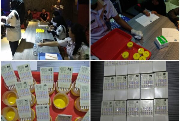 PEMERIKSAAN URINE SKRINING DI K-BROO KARAOKE KELUARGA
