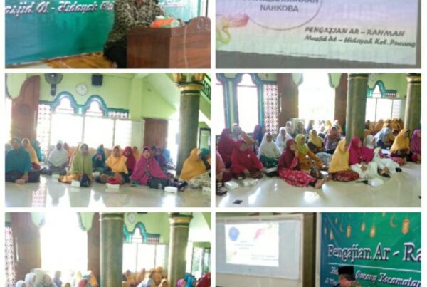 DISEMINASI INFORMASI P4GN MELALUI TATAP MUKA KEPADA IBU-IBU MAJELIS TAKLIM MASJID AL-HIDAYAH PUCANG, KAB. SIDOARJO