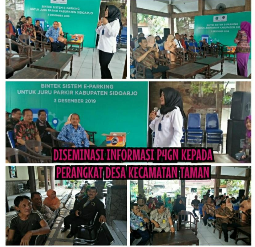 SOSIALISASI P4GN KEPADA LURAH DAN KADES SERT PERANGKAT DESA KECAMATAN TAMAN SOSIALISASI P4GN KEPADA LURAH DAN KADES SERT PERANGKAT DESA KECAMATAN TAMAN