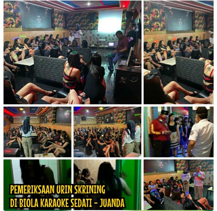 SOSIALISASI P4GN DAN PEMERIKSAAN URIN SKRINNING DI BIOLA KARAOKE SEDATI-SIDOARJO SOSIALISASI P4GN DAN PEMERIKSAAN URIN SKRINNING DI BIOLA KARAOKE SEDATI-SIDOARJO