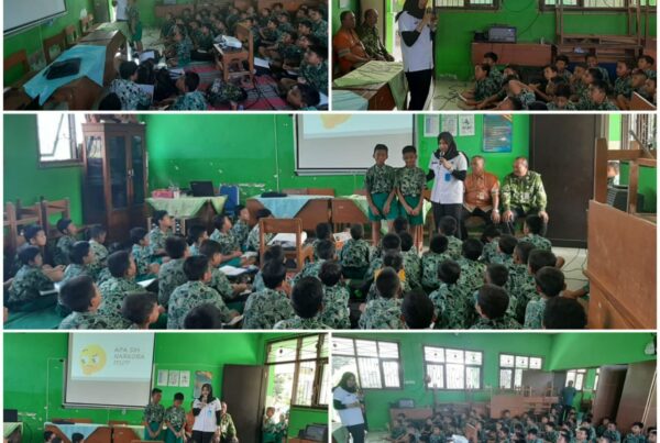 DISEMINASI INFORMASI P4GN MELALUI TATAP MUKA KEPADA PELAJAR SDN JEDONGCANGKRING PRAMBON