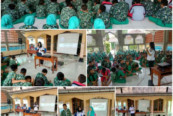 DISEMINASI INFORMASI P4GN MELALUI TATAP MUKA KEPADA PELAJAR SMPN 1 TARIK