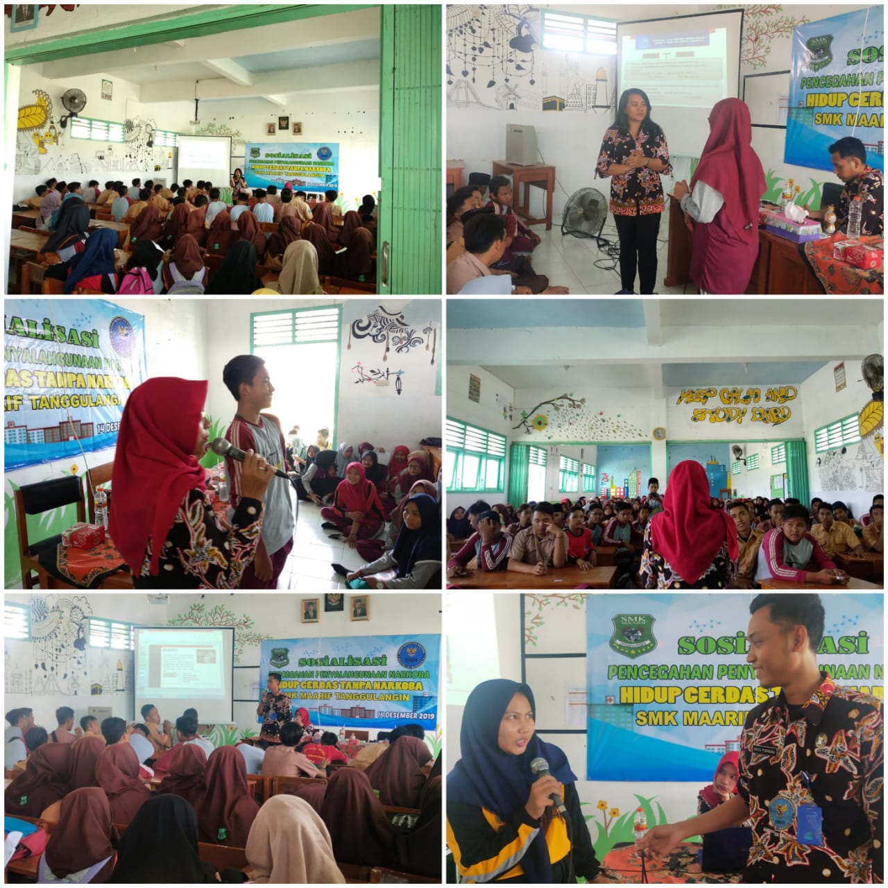 DISEMINASI INFORMASI P4GN MELALUI TATAP MUKA KEPADA PELAJAR SMK MA'ARIF TANGGULANGIN DISEMINASI INFORMASI P4GN MELALUI TATAP MUKA KEPADA PELAJAR SMK MA'ARIF TANGGULANGIN