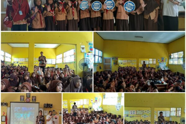 DISEMINASI INFORMASI P4GN MELALUI TATAP MUKA KEPADA PELAJAR KEC. PRAMBON, KAB. SIDOARJO