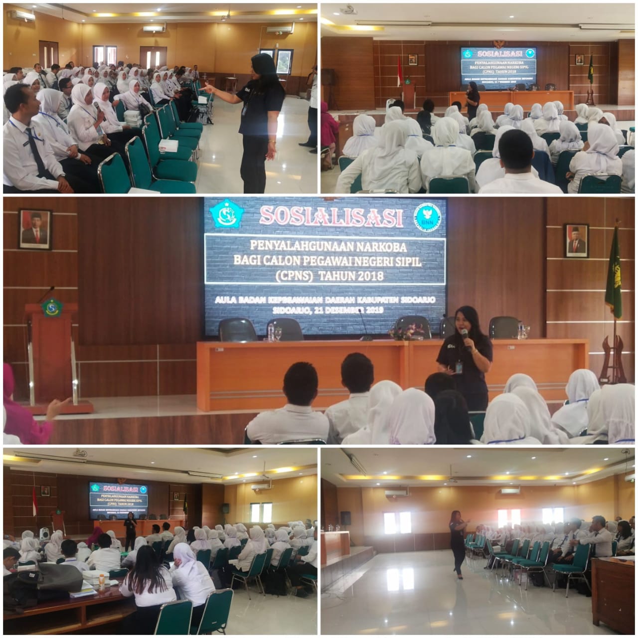 SOSIALISASI BAHAYA PENYALAHGUNAAN NARKOBA BAGI CPNS SOSIALISASI BAHAYA PENYALAHGUNAAN NARKOBA BAGI CPNS
