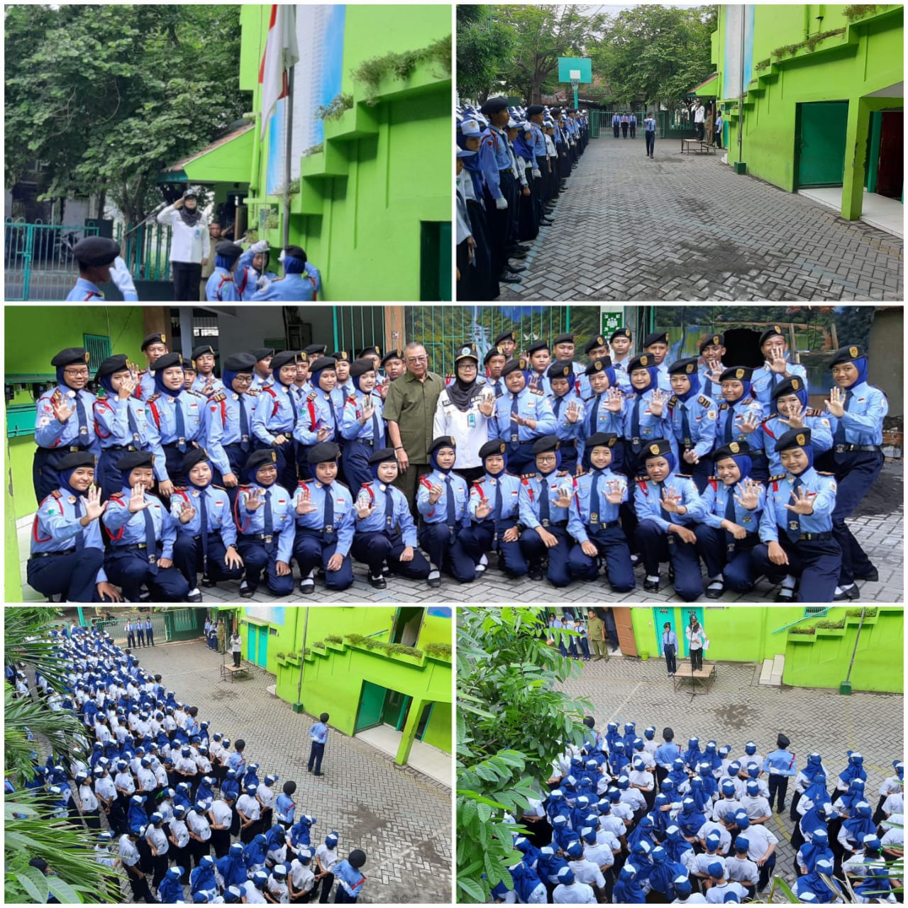 DISEMINASI INFORMASI P4GN MELALUI PETUGAS INSPEKTUR UPACARA DI SMP PGRI 1 BUDURAN, SIDOARJO DISEMINASI INFORMASI P4GN MELALUI PETUGAS INSPEKTUR UPACARA DI SMP PGRI 1 BUDURAN, SIDOARJO
