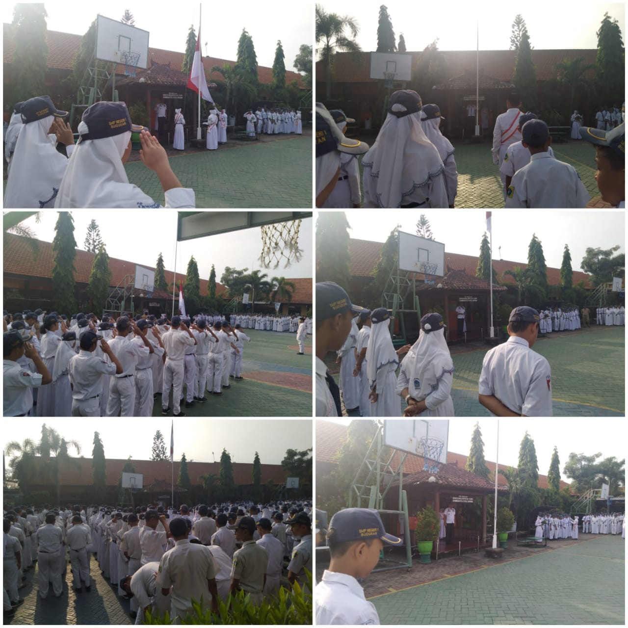 DISEMINASI INFORMASI P4GN MELALUI PETUGAS INSPEKTUR UPACARA DI SMPN 1 BUDURAN, SIDOARJO DISEMINASI INFORMASI P4GN MELALUI PETUGAS INSPEKTUR UPACARA DI SMPN 1 BUDURAN, SIDOARJO