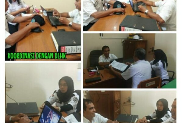 KOORDINASI DENGAN DLHK (DINAS LINGKUNGAN HIDUP DAN KEBERSIHAN) KAB. SIDOARJO