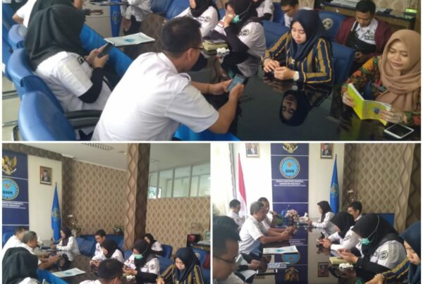 PEGAWAI BNNK SIDOARJO MELAKSANAKAN APEL PAGI DAN PEMBACAAN SURAT YASIN TAHLIL