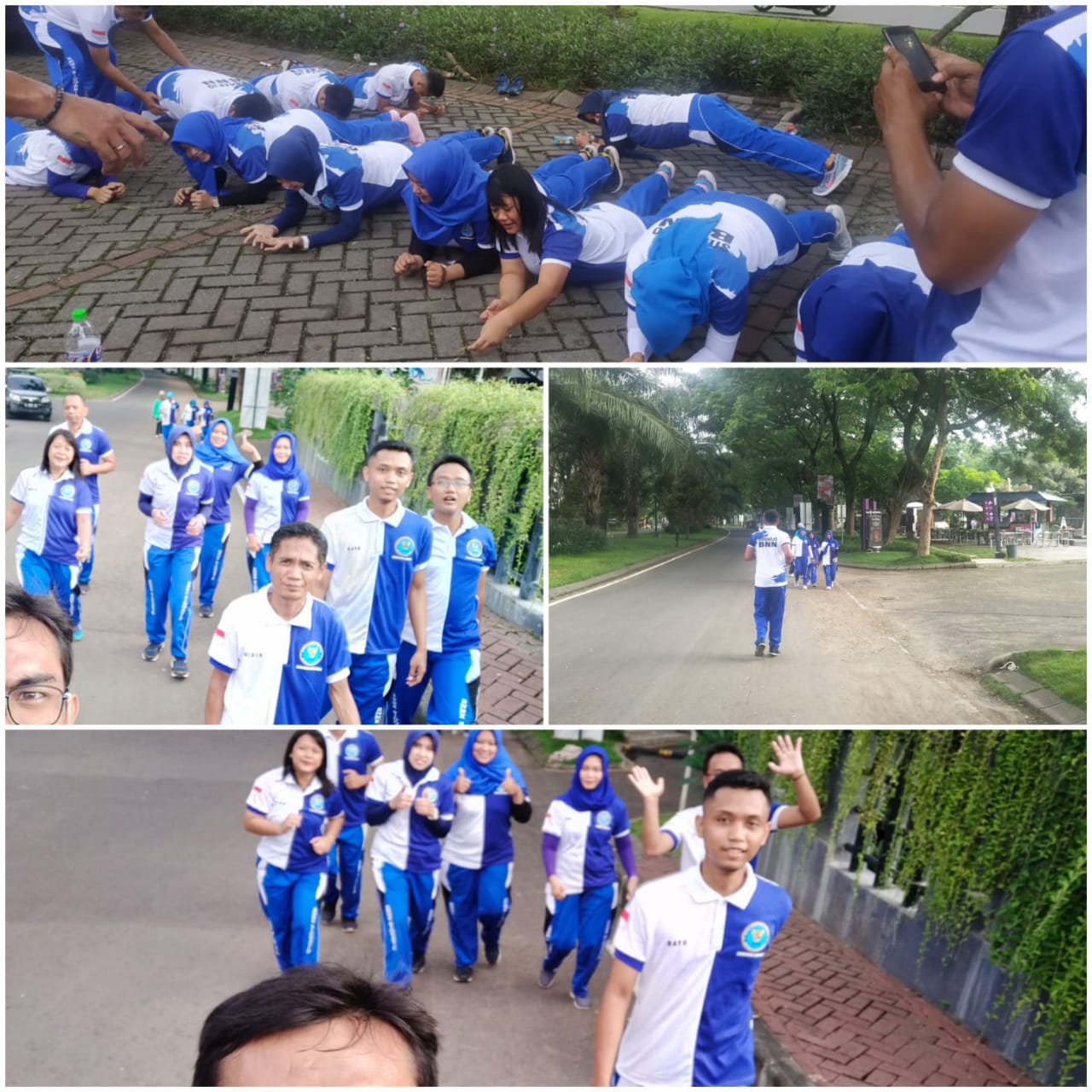 PEMBINAAN JASMANI PEGAWAI BNNK SIDOARJO PEMBINAAN JASMANI PEGAWAI BNNK SIDOARJO