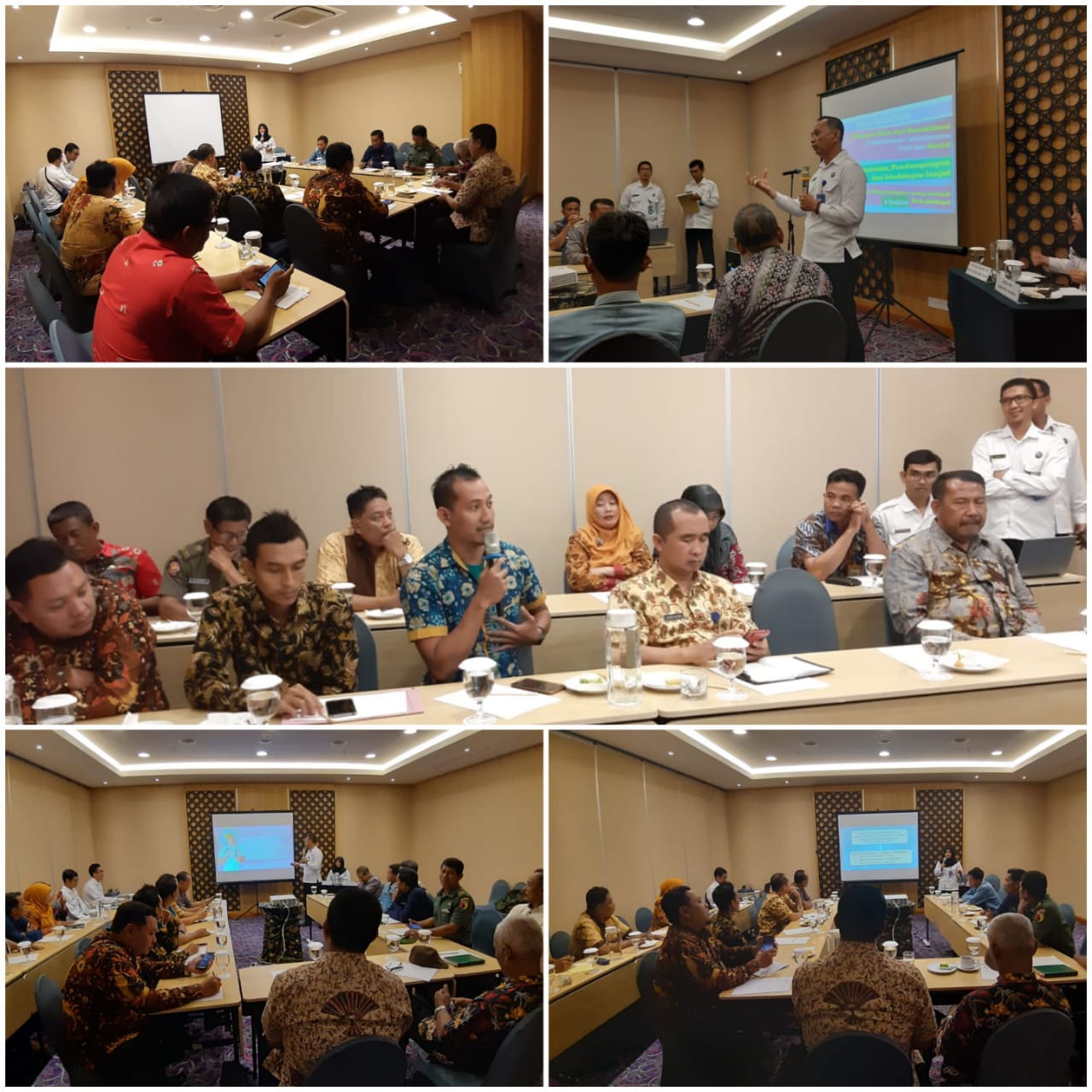 RAPAT KOORDINASI DALAM RANGKA PROGAM PASCAREHABILITASI RAPAT KOORDINASI DALAM RANGKA PROGAM PASCAREHABILITASI