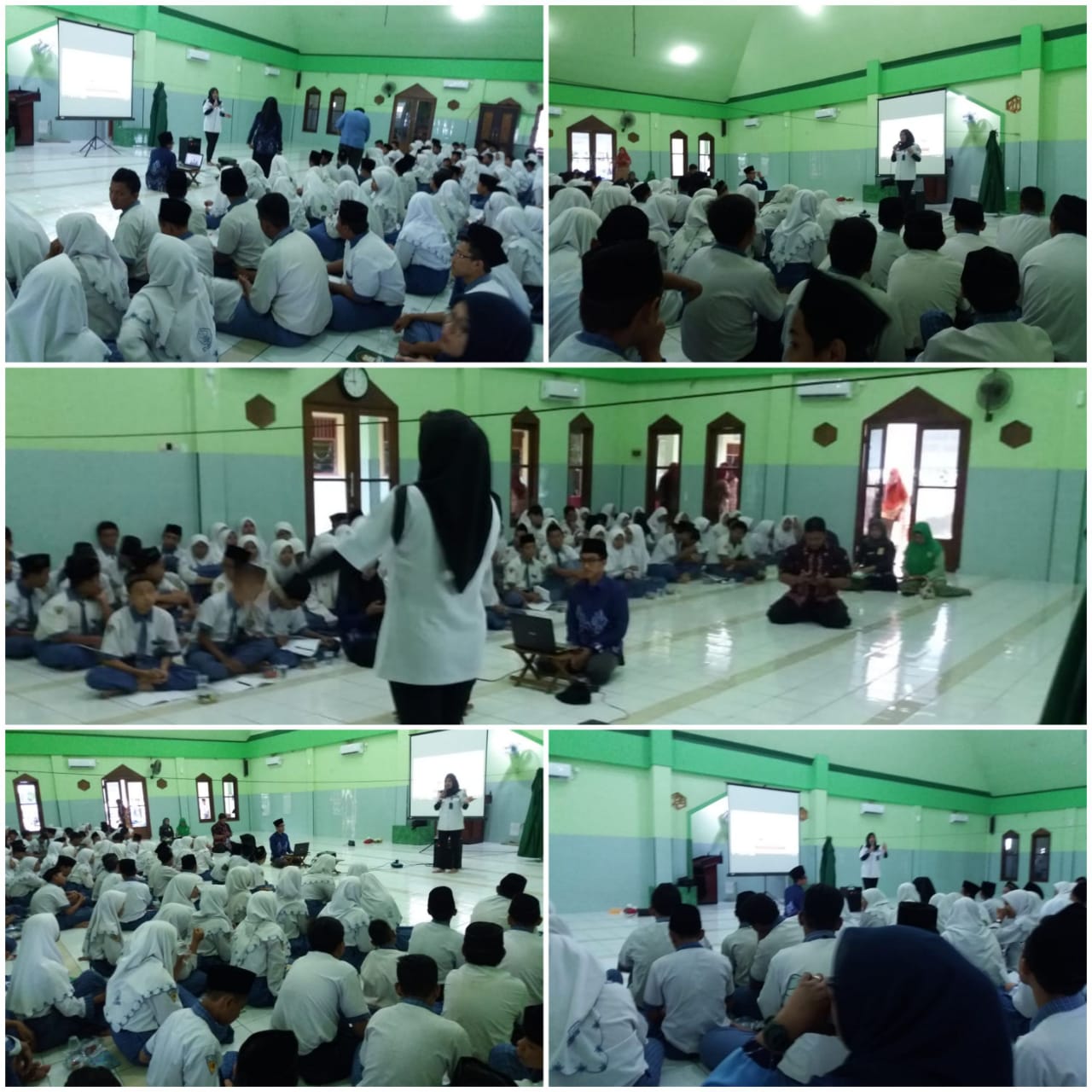 DISEMINASI INFORMASI P4GN MELALUI TATAP MUKA KEPADA PELAJAR MTS AL - JADID WARU DISEMINASI INFORMASI P4GN MELALUI TATAP MUKA KEPADA PELAJAR MTS AL - JADID WARU