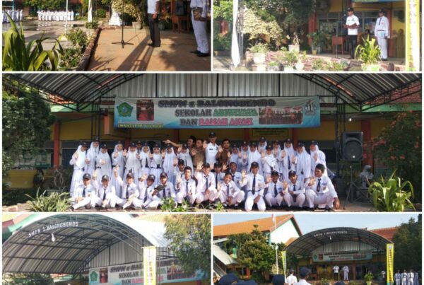 DISEMINASI INFORMASI P4GN MELALUI TATAP MUKA SEBAGAI INSPEKTUR UPACARA DI SMPN 1 BALONGBENDO, SIDOARJO DISEMINASI INFORMASI P4GN MELALUI TATAP MUKA SEBAGAI INSPEKTUR UPACARA DI SMPN 1 BALONGBENDO, SIDOARJO