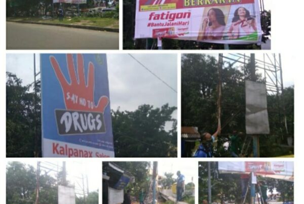 PT. KALBE FARMA BERSINERGI DENGAN BNNK SIDOARJO DALAM UPAYA P4GN DENGAN PRODUKSI DAN PEMASANGAN MEDIA LUAR RUANG BALIHO