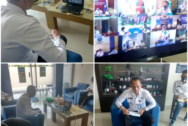 VIDEO CONFERENCE SELURUH KEPALA BNN KAB/KOTA JAJARAN JAWA TIMUR DENGAN KEPALA BNNP JATIM VIDEO CONFERENCE SELURUH KEPALA BNN KAB/KOTA JAJARAN JAWA TIMUR DENGAN KEPALA BNNP JATIM